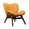 A Conversation Piece Lounge stol Dark Oak/Tangerine