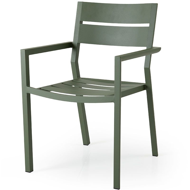 Delia karmstol Moss Green Brafab