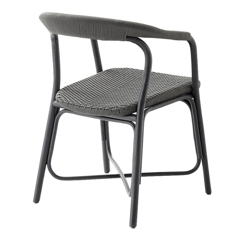 Noble lenestol i svart rotting