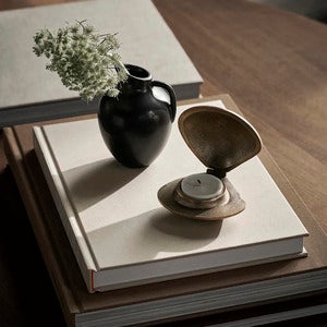 Lysestake Clam i messing