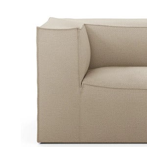 Catena Sofa Armrest Left S400 - Rich Linen - Natural