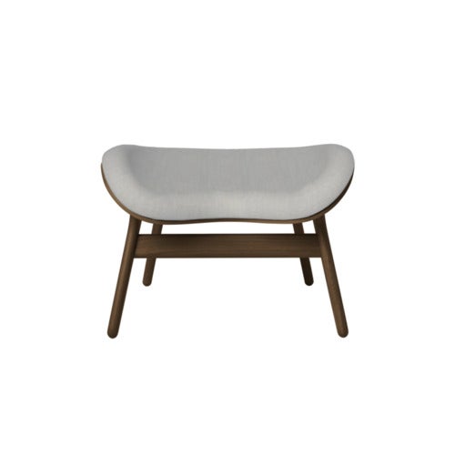 A Conversation Piece Ottoman Ottoman Solid Oak,Plywood,Polyester Sterl