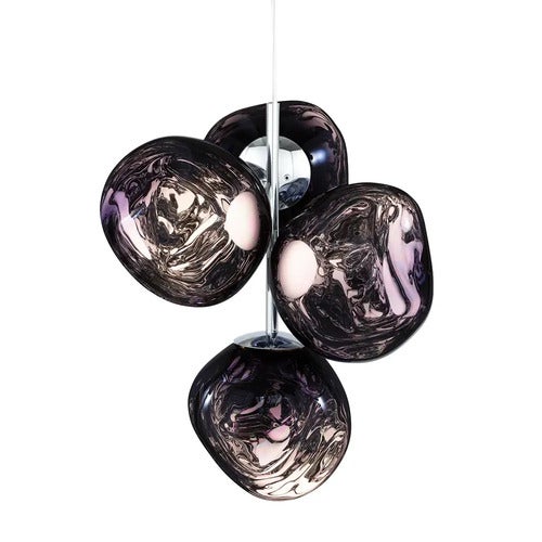 Melt Chandelier Mini Smoke LED