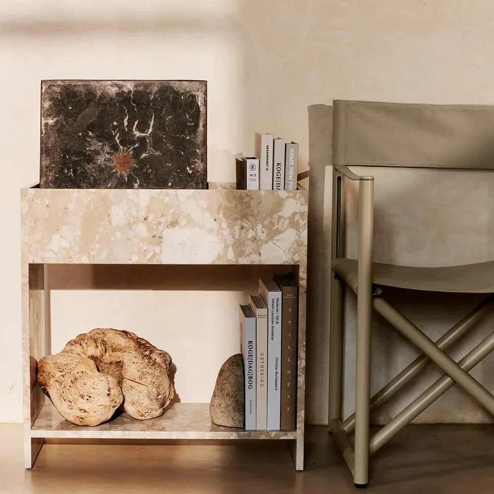 Krukke i Marmor Plant Box