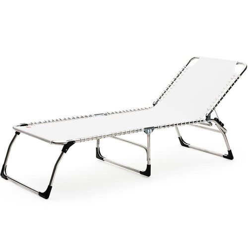 Casanova solseng hvit aluminium/textilene 