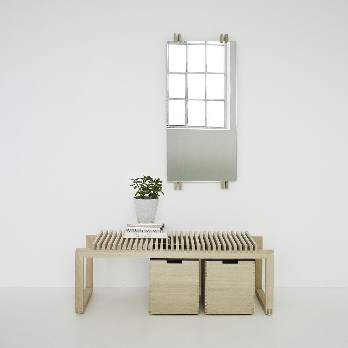 Cutter boks lav Teak