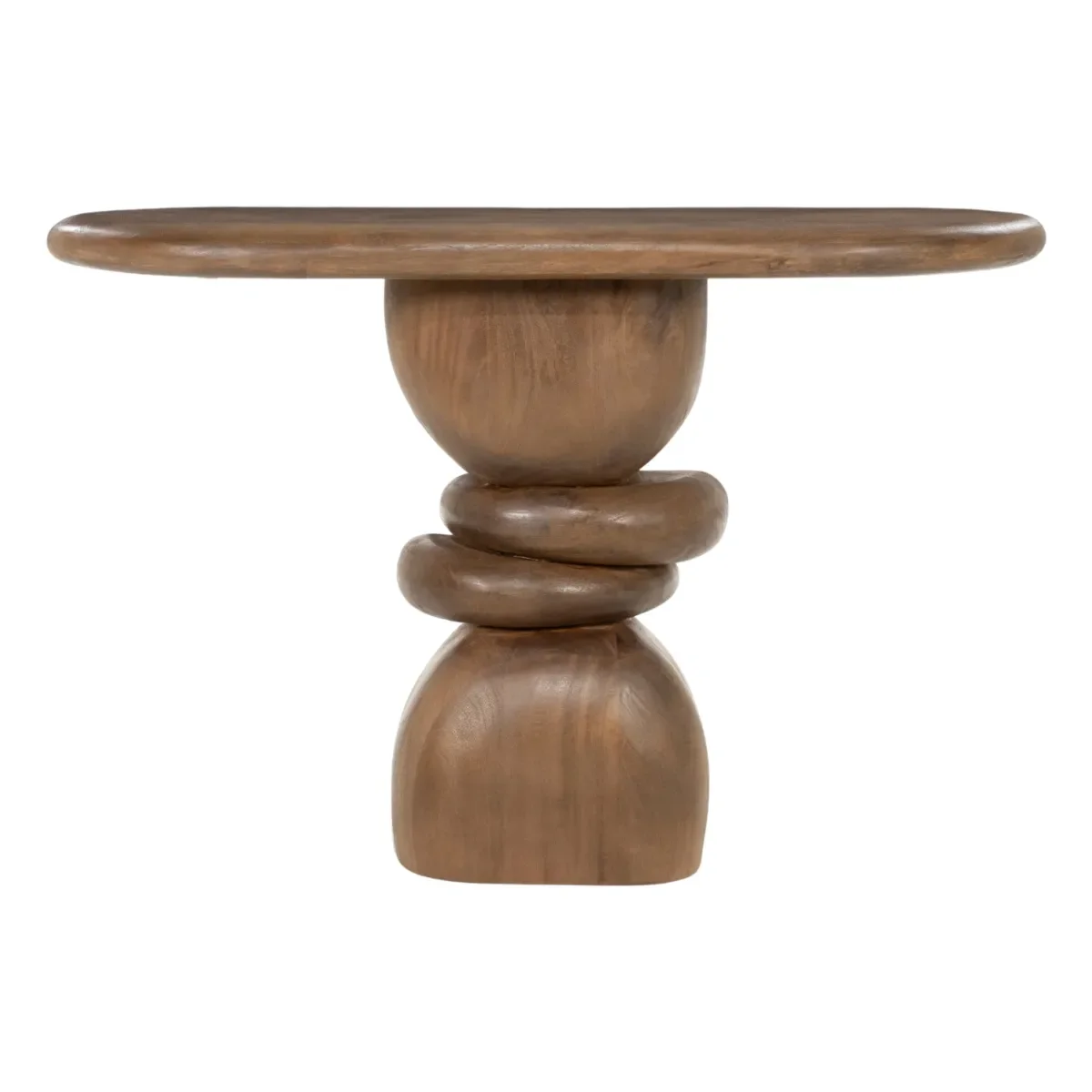 Console table Sui 120x40x80 cm Mangotre Brun