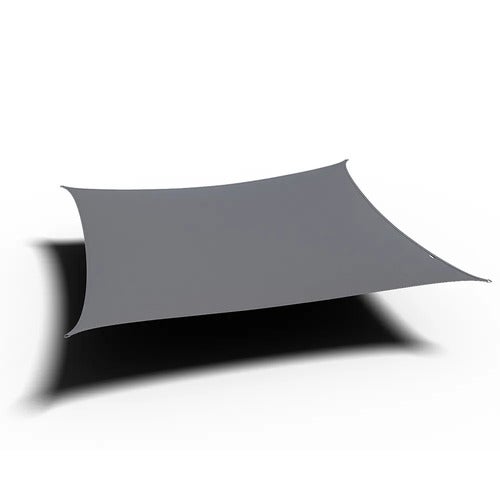 Dreamsail solseil vanntett firkantet 500x500cm grå 