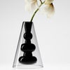  Bump Vase Cone Svart
