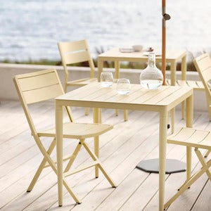 Bigby Spisebord 76x76 cm Lemon