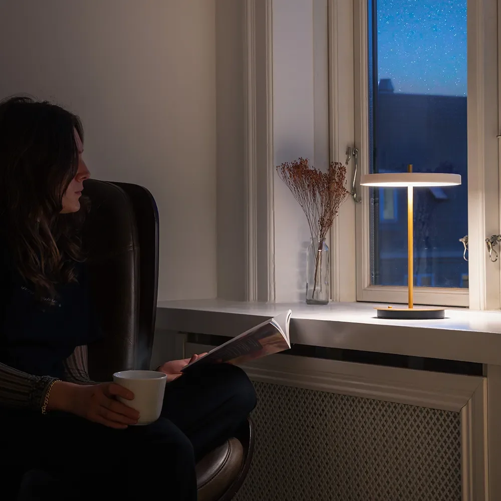 Asteria Move Portable lampe Pearl White