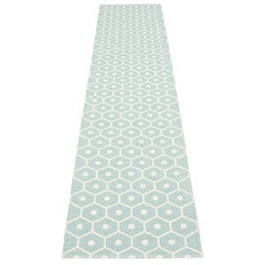 Honey matte 70x350 cm pale turquoise / vanilla 