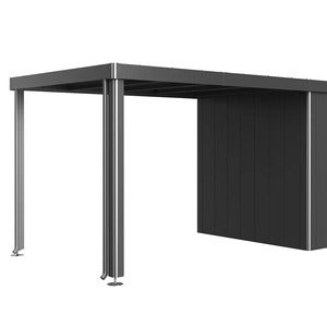 Sidetak til hagebod Neo 3A/3B/3C/3D metallic mørkegrå