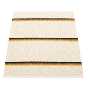 Olle matte 70x90 cm ochre / background vanilla 