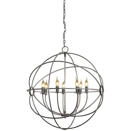 Taklampe Rome Silver 80 cm Artwood
