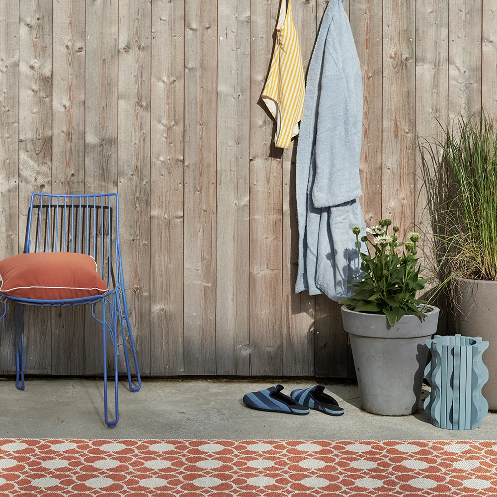 Anya teppe Pale Orange/Vanilla 70 x 100 cm