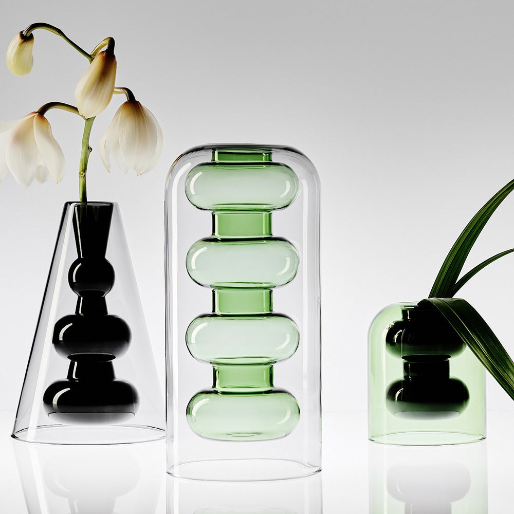  Bump Vase Høy Grønn