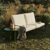 Desert 2-seters sofa Black/Off-white