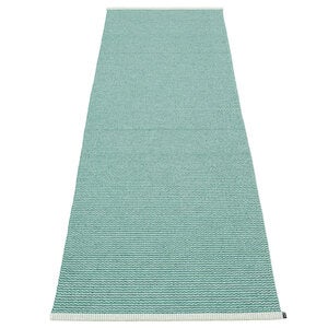 Mono matte 85x260 cm jade / pale turquoise 
