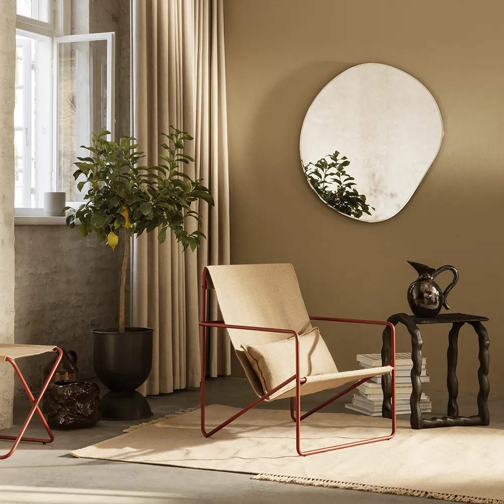 Hourglass Blomsterpotte Medium Black