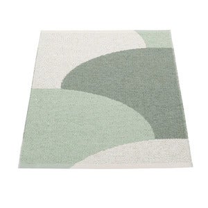Hill teppe Army/Misty Mint/Fossil Grey 70 x 90cm