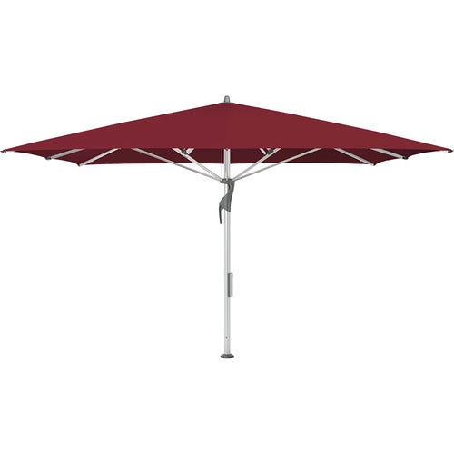 Fortello LED 400x400 cm parasoll alu Cat.5 645 Burgundy