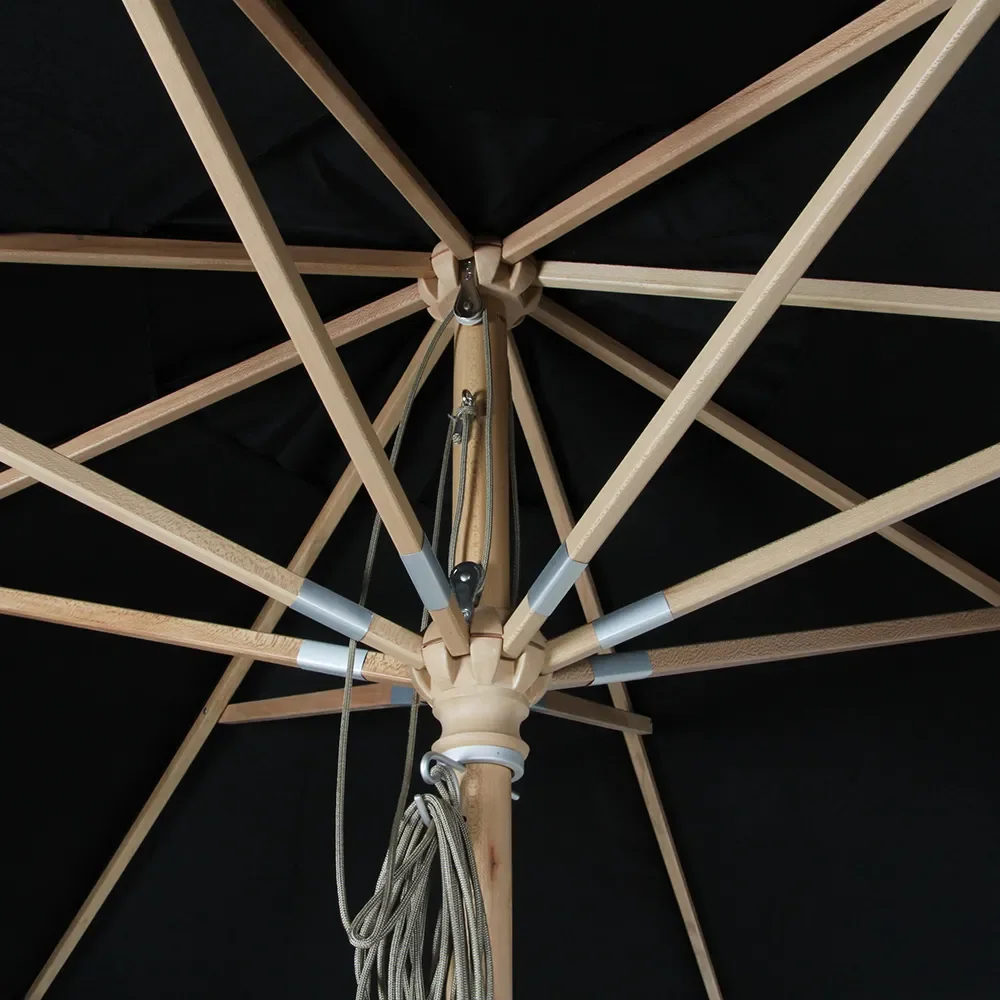 Reggio treparasoll 300 cm svart Brafab