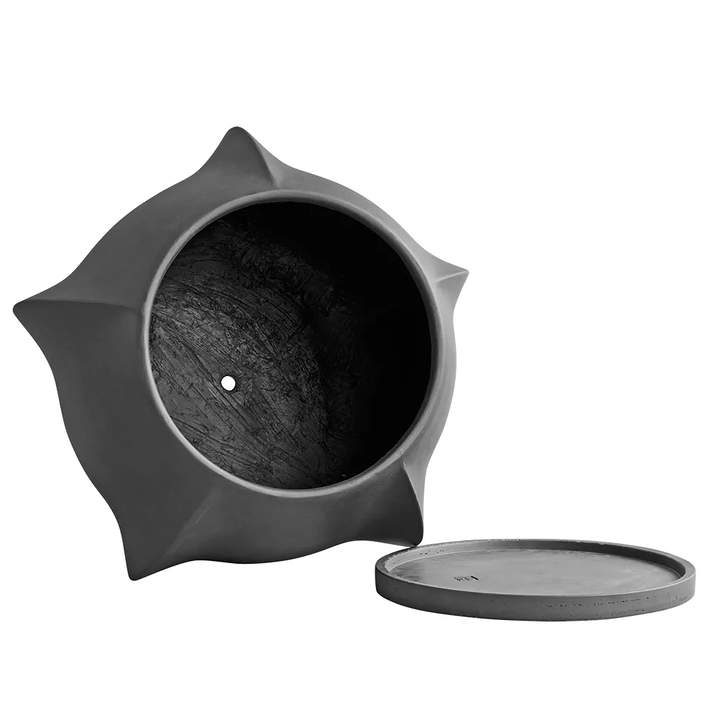 Arket krukke Big - Dark Grey