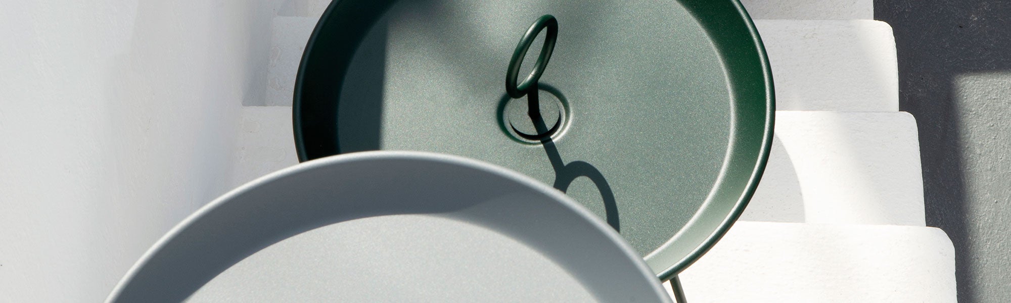 Sidebord med øyer 57,5 cm Pigeon blå