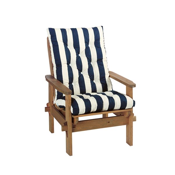 Högvik Høy Flockpute Svart Dralon