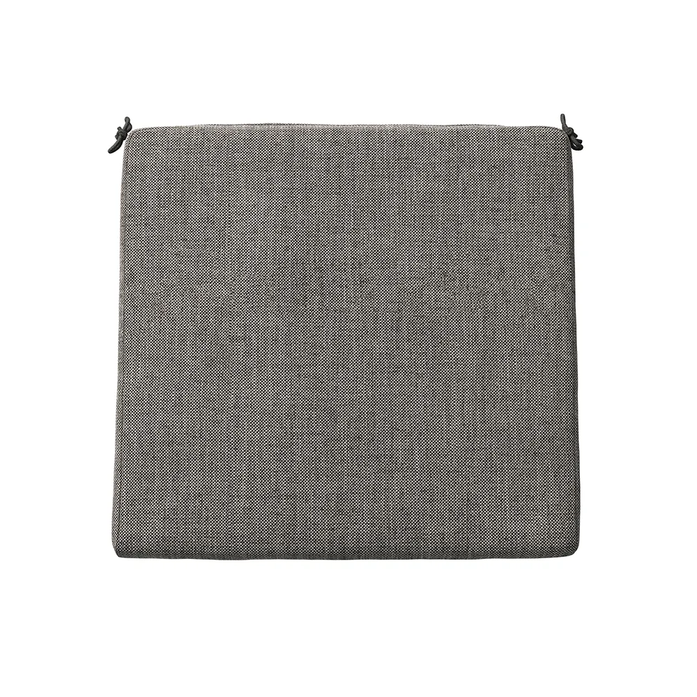 Dyna Stol 1, High Tech, Bryggeristol, svart melert, L 37 B 39 H 3 cm 