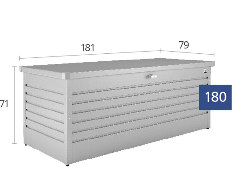 Oppbevaringsboks for fritid 180 bronse Biohort