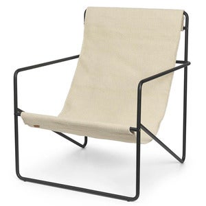 Desert Lounge Lenestol Black/Cloud