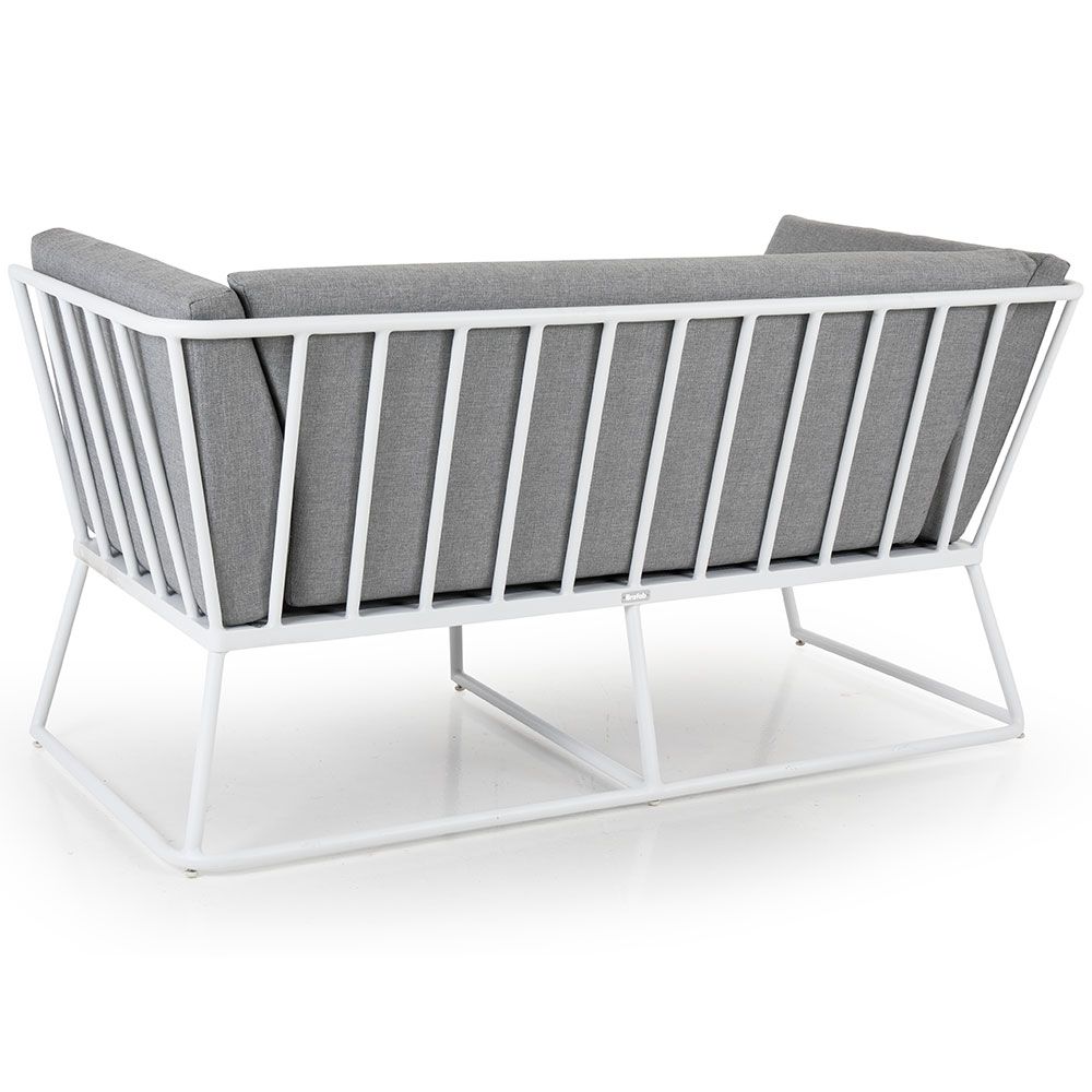 Vence 2-seters sofa hvit/grå