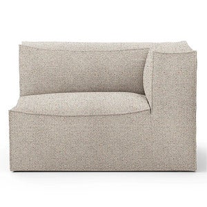 Catena Sofa Armrest Right L401 - Confetti Bouclé - Light Grey