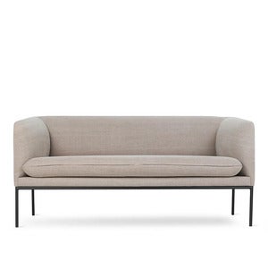 Sofa 2-Seters Turn Cotton Linen Natural