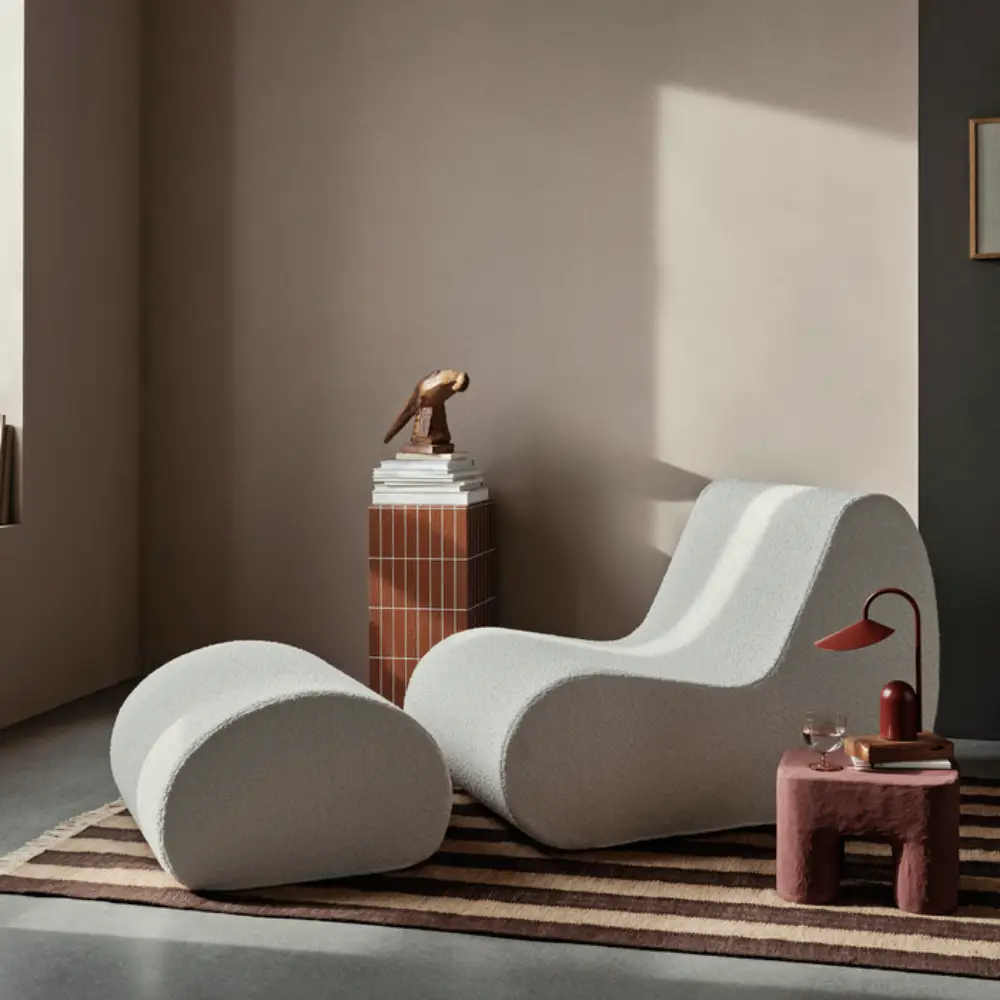 Ives Teppe 80x140 cm - Brun/Sjokoladefarget