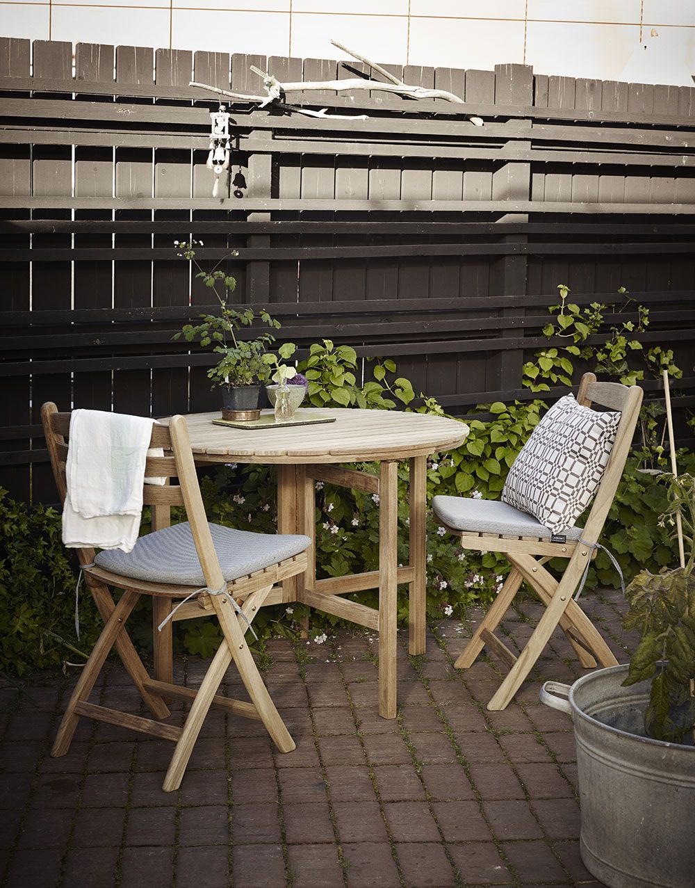 Selandia lenestol i teak