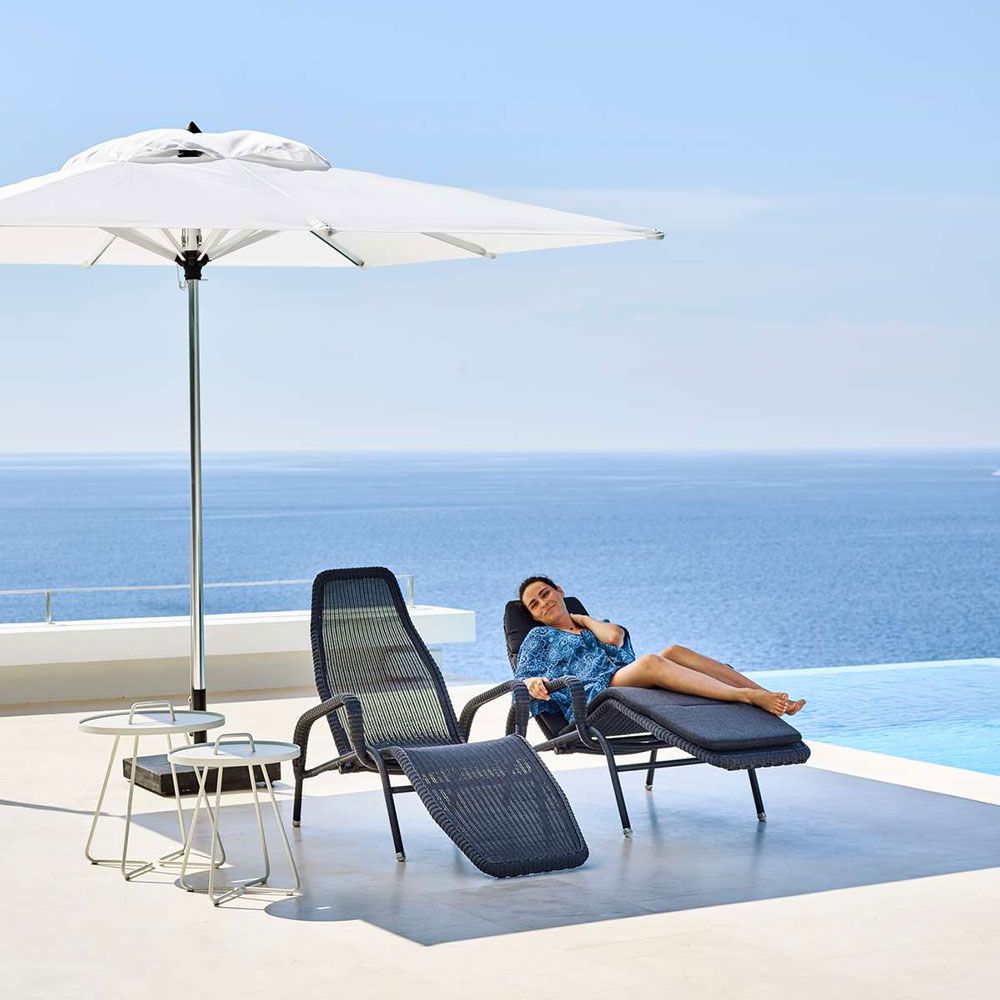 Sunrise Solstol Svart