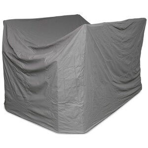 Møbelovertrekk 105x190 cm grå polyester