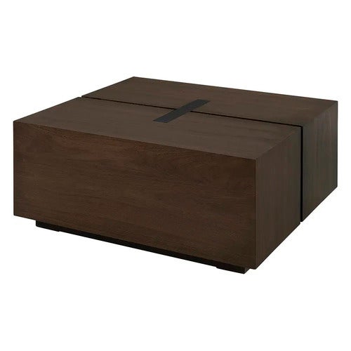 Maddox salongbord 80x80 cm brun