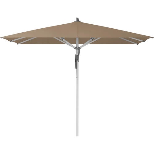 Fortino Riviera 240x240 cm parasoll alu Cat.5 805 Walnut