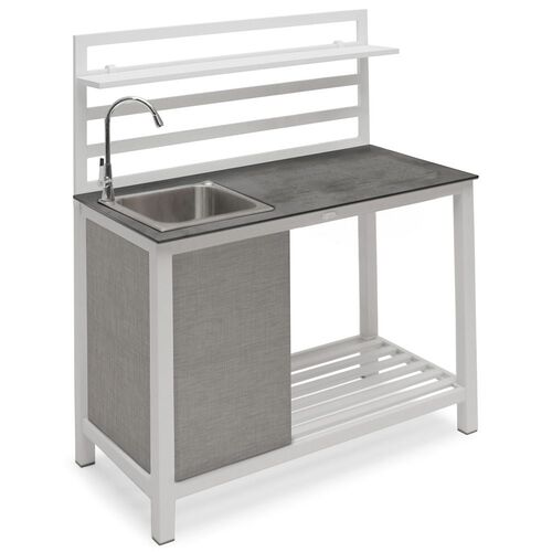 Åminne Utekjøkken Med Vask Hvit