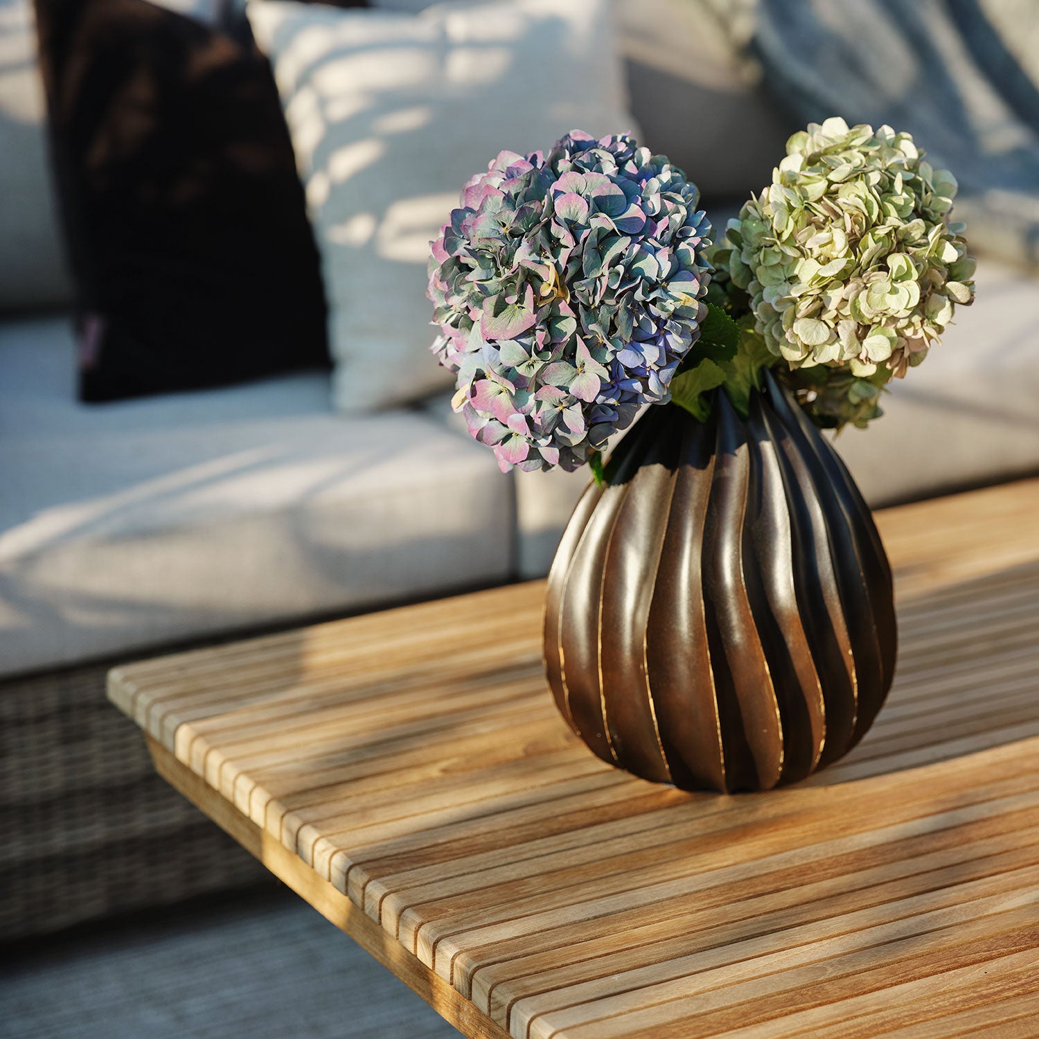 Julita salongbord 89 X 89 natur Brafab