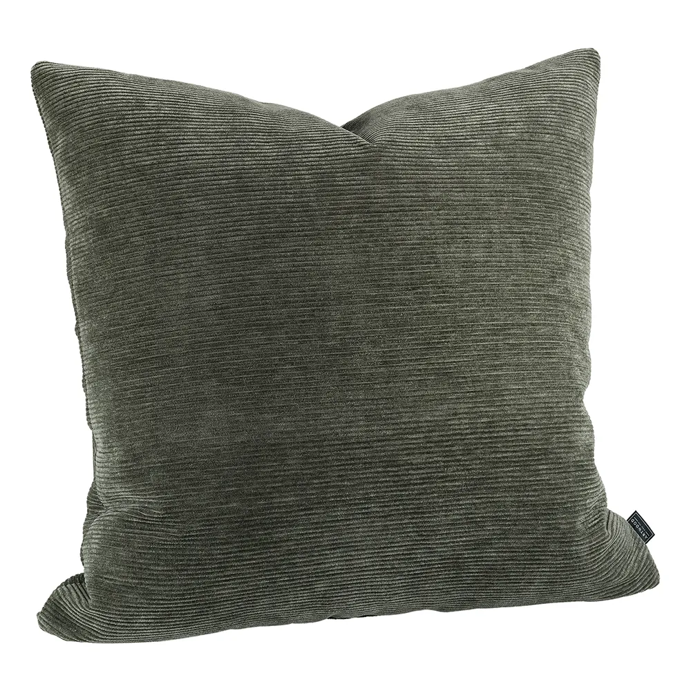 Soft Cord dark grey putetrekk 50x50 cm 