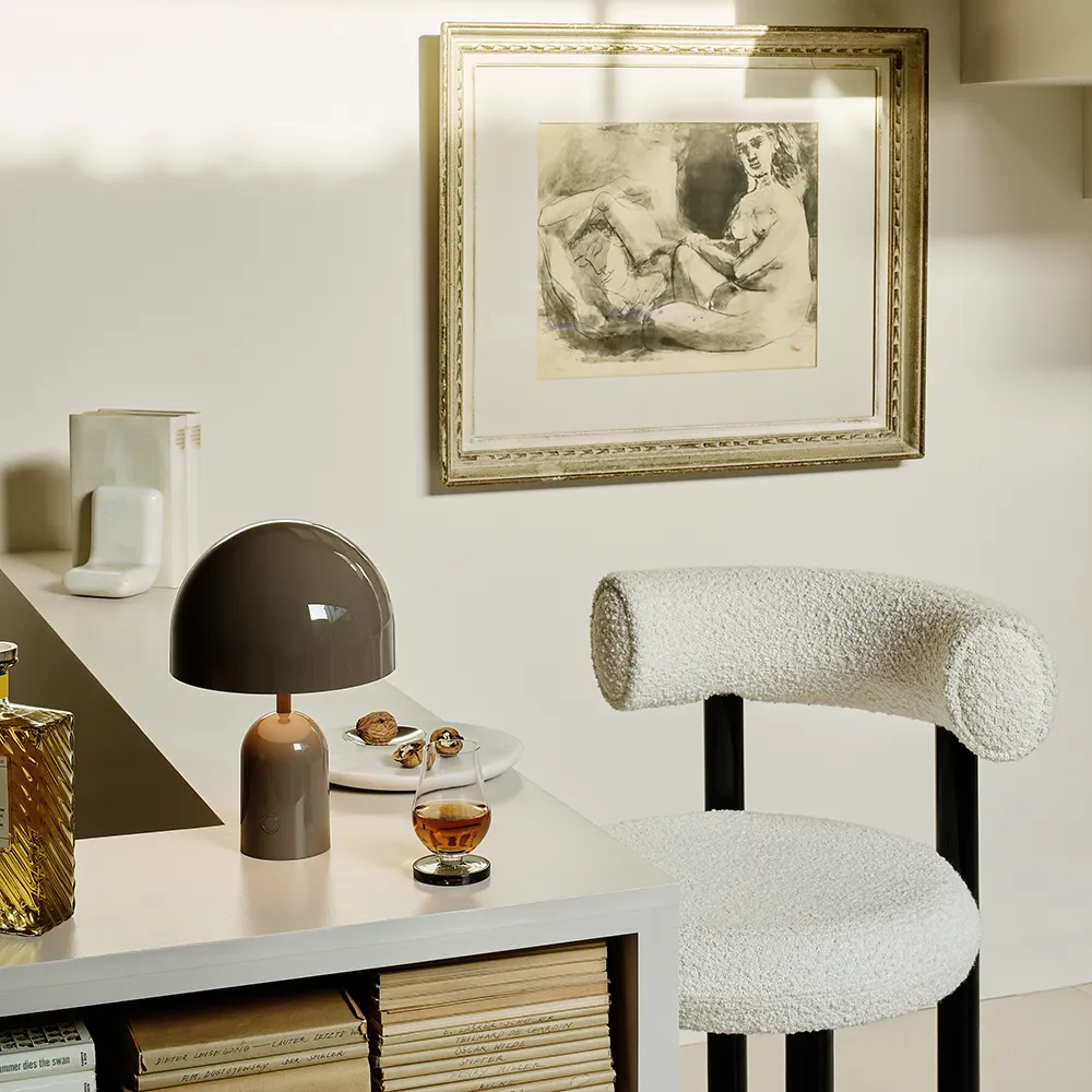 Bell Portable Taupe LED