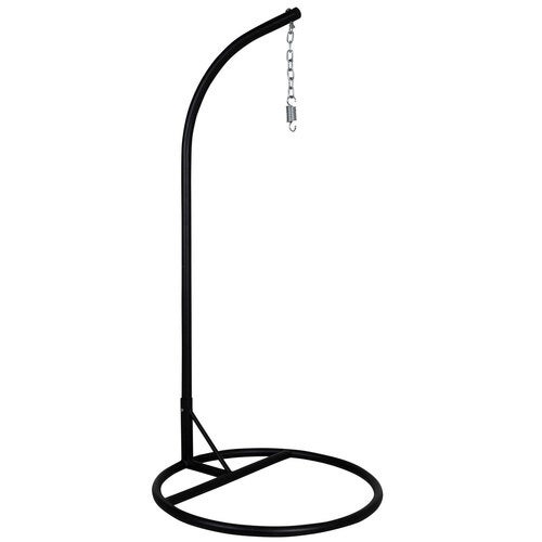 Veranda stativ hengekøye svart Brafab