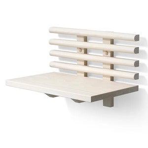 Zana Nattbord hvitoljet ask