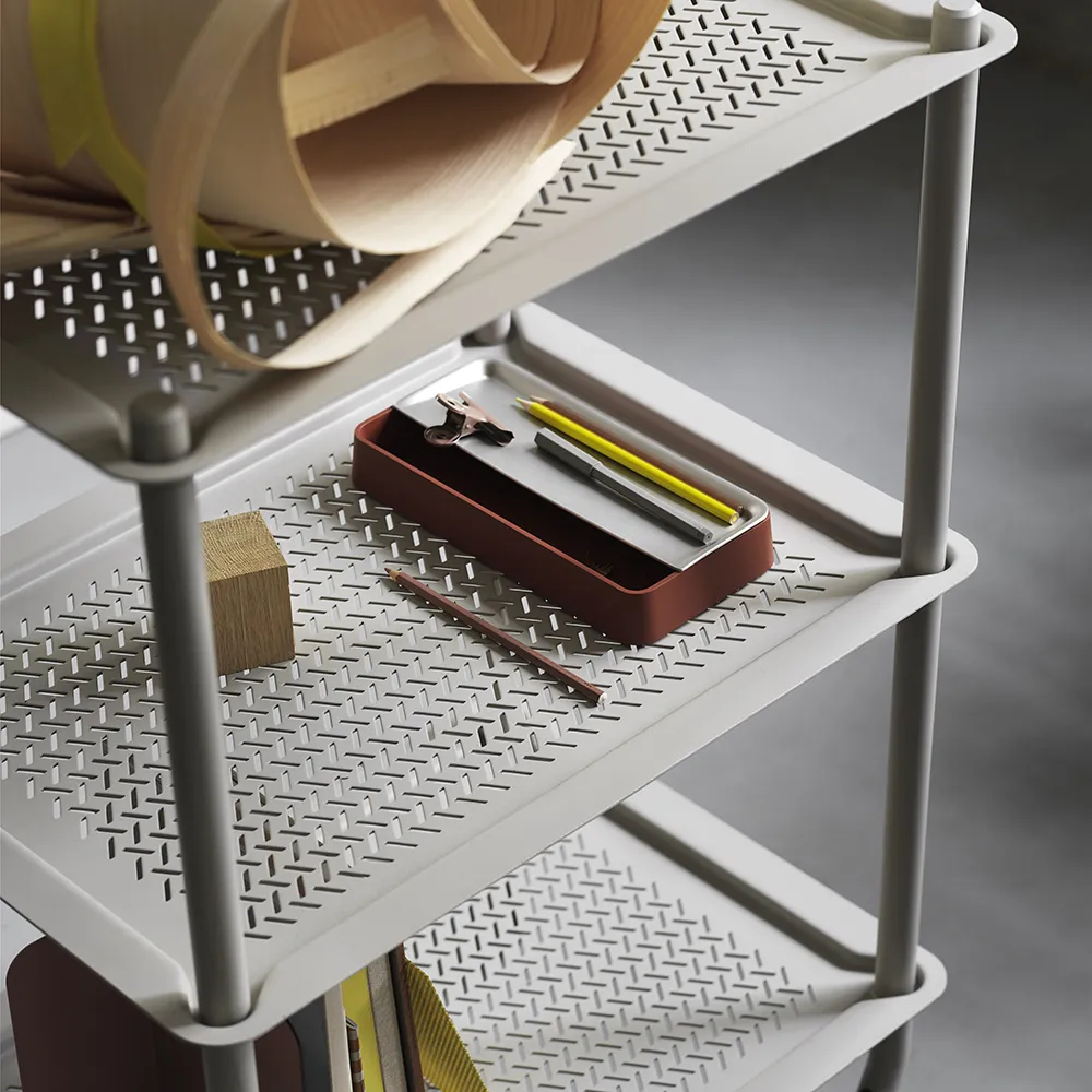 Flow Serveringsvogn 3 etasjer Grey 