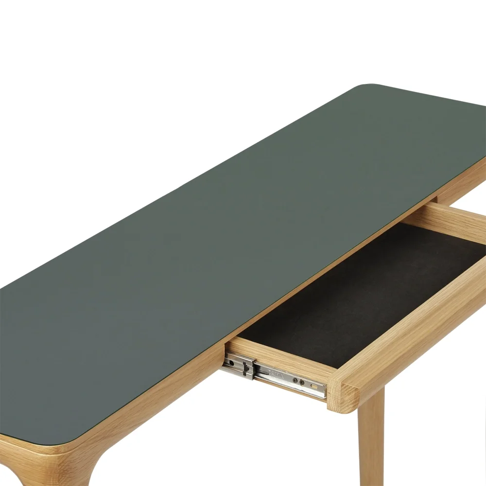 Heart'n'Soul sidebord 110x30x82 eik/mosegrønn